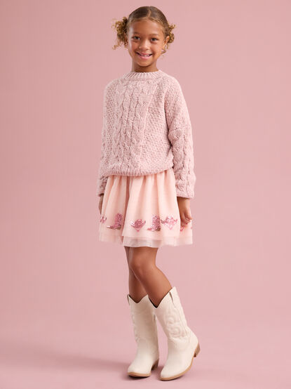 Leilee Chenille Sweater - TULLABEE