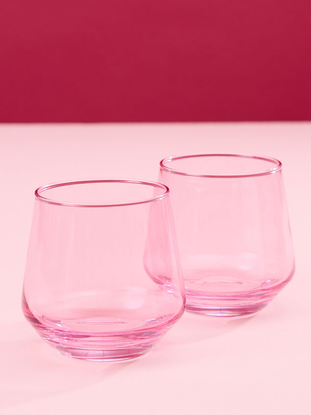 Carol Stemless Wine Glass Set Detail 3 - TULLABEE