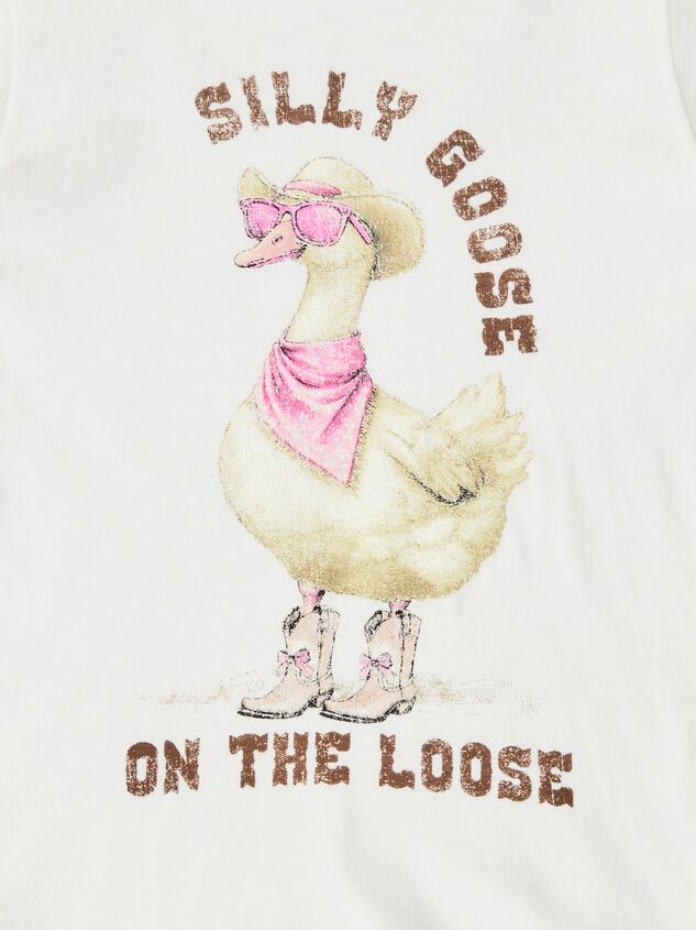 Silly Goose on the Loose Tee Detail 2 - TULLABEE