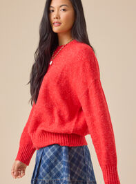 Martha Crew Neck Sweater Detail 5 - TULLABEE