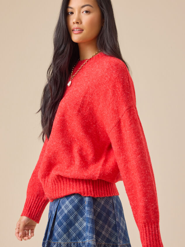 Martha Crew Neck Sweater Detail 5 - TULLABEE