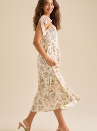 Bailey Floral Maxi Dress Detail 4 - TULLABEE