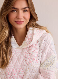 Move Free Patchwork Hoodie Detail 2 - TULLABEE