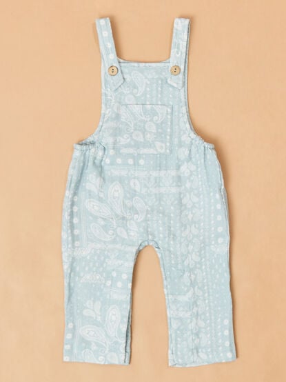 Emery Patchwork Overalls - TULLABEE