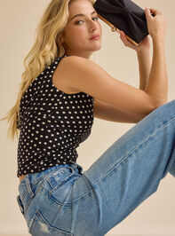 Priscilla Polka Dot Top Detail 5 - TULLABEE