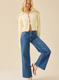 Kaylee Collard Cardigan Detail 2 - TULLABEE