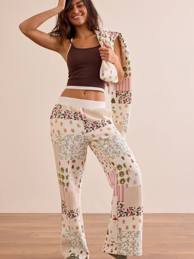 Christmas Patchwork Lounge Pants - TULLABEE
