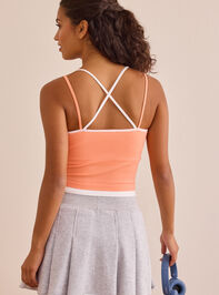 Good Sport Contrast Tank Detail 2 - TULLABEE