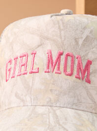 Girl Mom Embroidered Camo Hat Detail 2 - TULLABEE