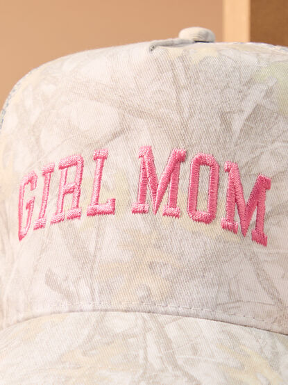 Girl Mom Embroidered Camo Hat - TULLABEE
