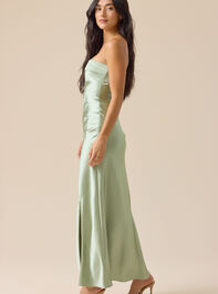 Paityn Strapless Maxi Dress Detail 3 - TULLABEE