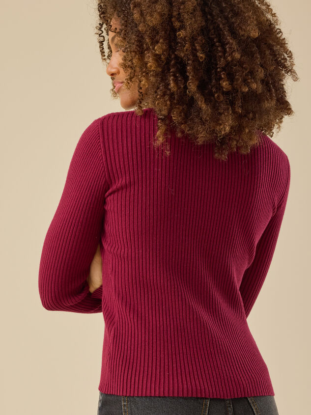 Merida Ribbed Cardigan Detail 5 - TULLABEE