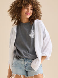 Jackson Hole Rodeo Oversize Tee Detail 3 - TULLABEE