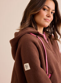 Trackside Fleece Hoodie Detail 5 - TULLABEE