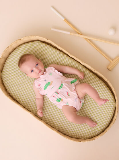 Little Caddy Ruffle Bodysuit - TULLABEE