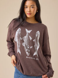 Montauk Fish Pullover Detail 2 - TULLABEE