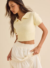 Paisley Collared Top Detail 3 - TULLABEE