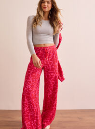 Supersoft Wide Leg Bow Pants - TULLABEE