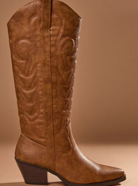 Dixie Tall Cutout Western Boot by Matisse Detail 3 - TULLABEE