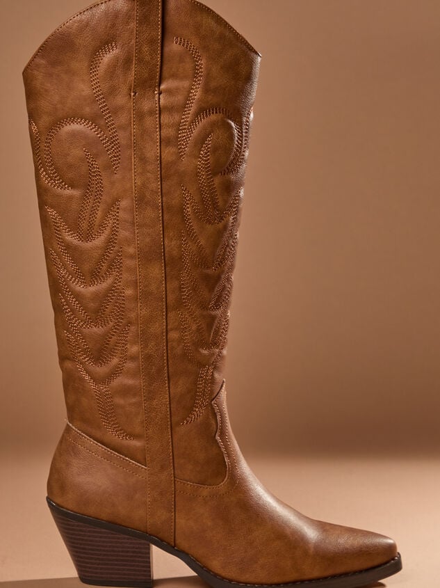 Dixie Tall Cutout Western Boot by Matisse Detail 3 - TULLABEE
