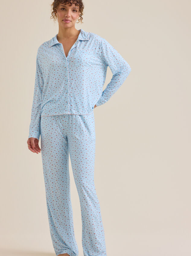 Piper Floral and Fruit Sleep Pant - TULLABEE