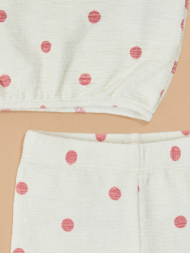 Darla Dot Knit Set Detail 2 - TULLABEE