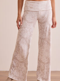Landslide Camo Fold Over Leggings Detail 3 - TULLABEE