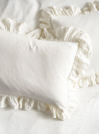 Liliana Cotton Sham Detail 3 - TULLABEE