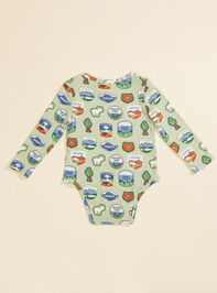 National Parks Bodysuit Detail 2 - TULLABEE