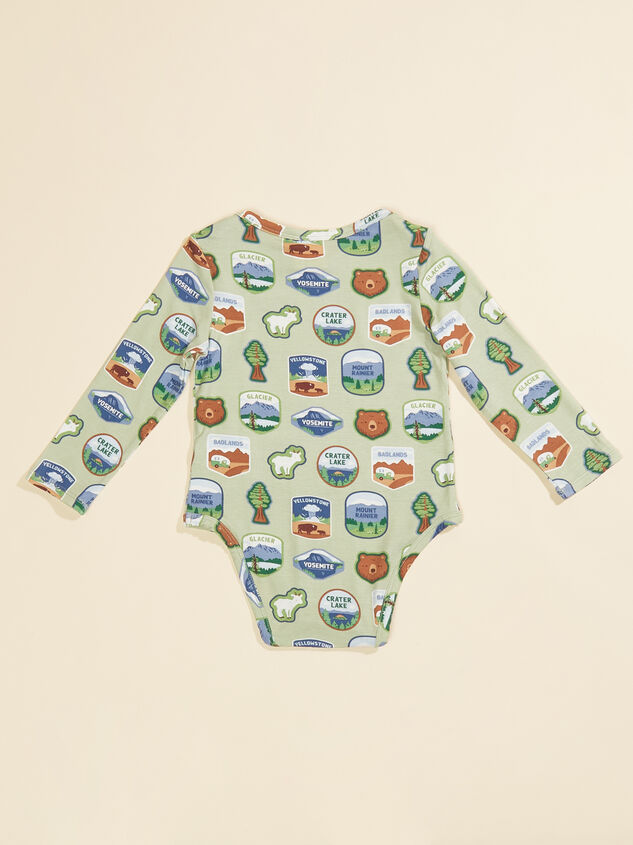 National Parks Bodysuit Detail 2 - TULLABEE