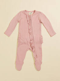 Lilly Ruffle Footie - TULLABEE