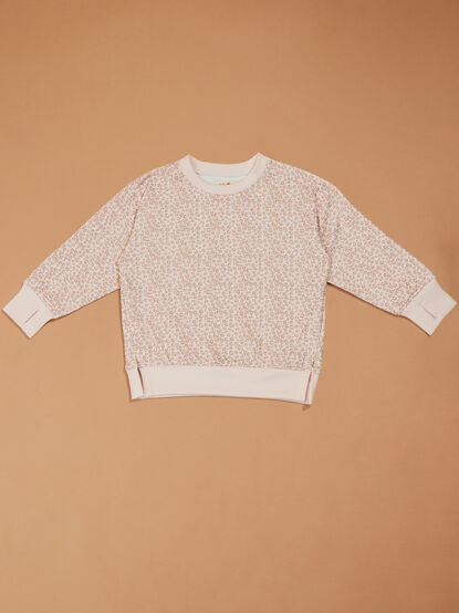 Lilah Leopard Sweatshirt - TULLABEE