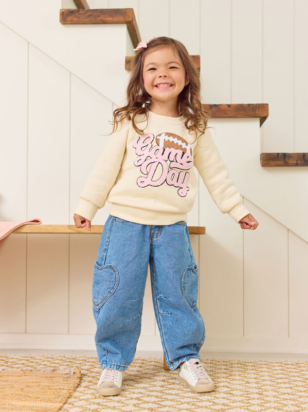 Holly Heart Barrel Jean - TULLABEE