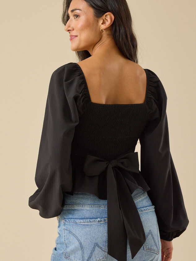 Talissia Babydoll Top Detail 3 - TULLABEE