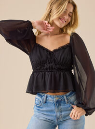 Carolina Ruffle Babydoll Top - TULLABEE