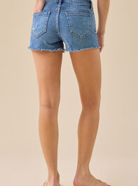 Camilla High Rise Shorts Detail 5 - TULLABEE
