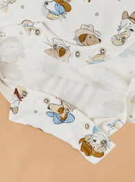 Cow-dog Shortie Detail 3 - TULLABEE