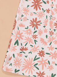 Wild Child Floral Flare Leggings Detail 3 - TULLABEE