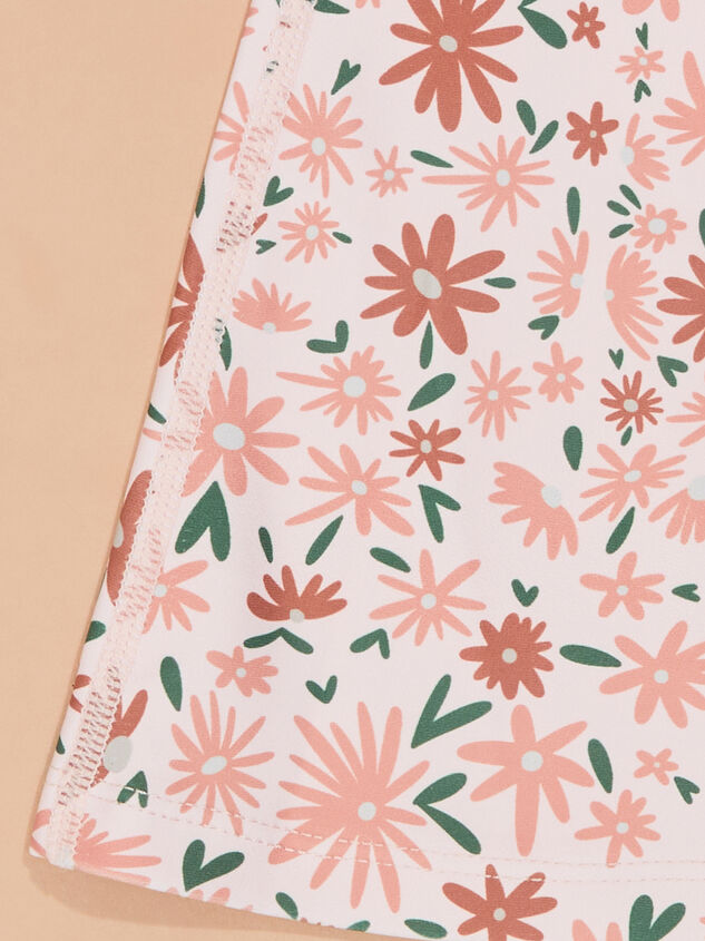 Wild Child Floral Flare Leggings Detail 3 - TULLABEE
