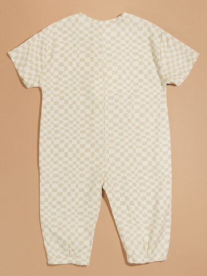 Addison Checkered Jumpsuit by Rylee + Cru - TULLABEE