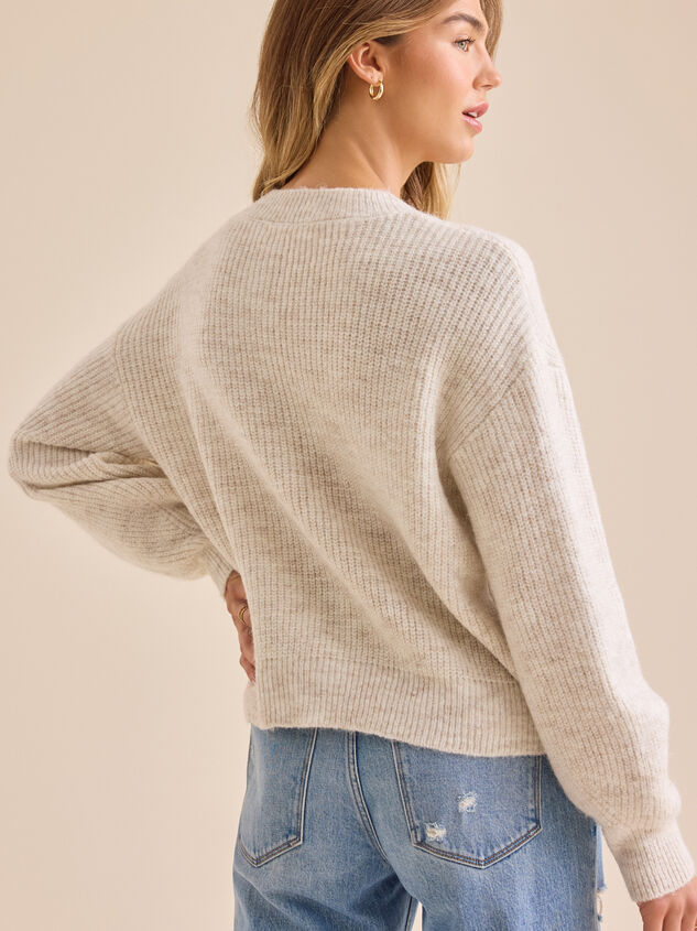 Trina Pearl Cardigan Detail 6 - TULLABEE