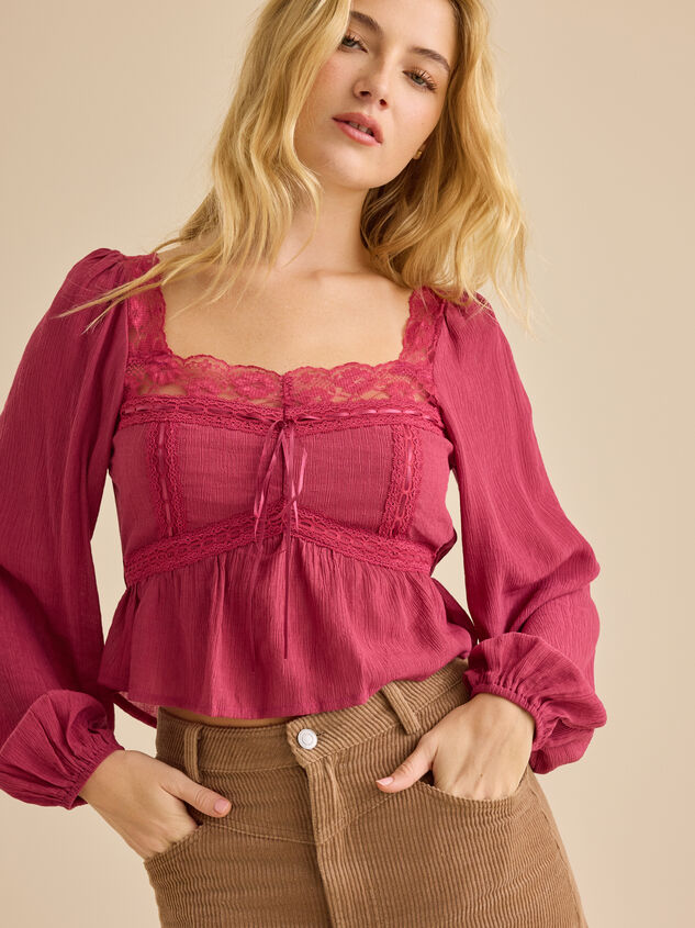 Birdie Lace Blouse - TULLABEE