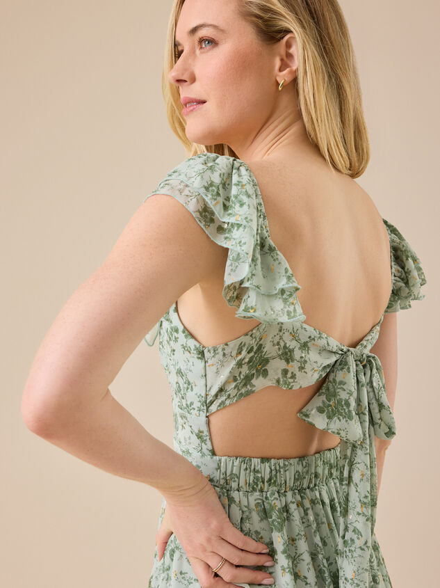 Judy Maxi Dress Detail 5 - TULLABEE