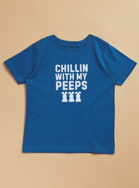 Chillin With My Peeps Tee Detail 2 - TULLABEE