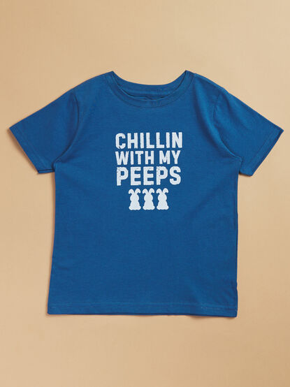 Chillin With My Peeps Tee - TULLABEE