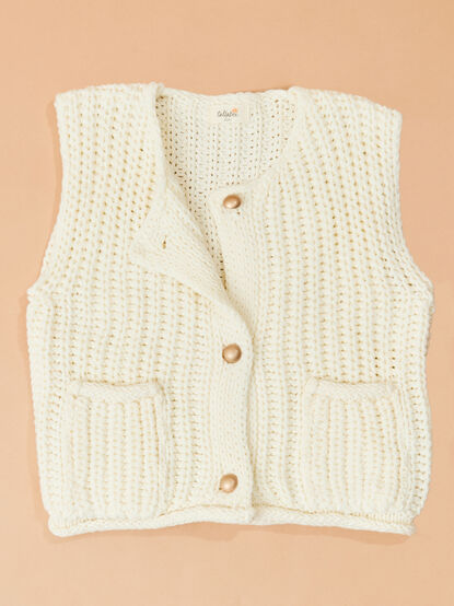 Samantha Sweater Vest - TULLABEE
