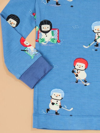 Frosty Faceoff Sleep Set - TULLABEE