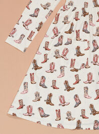 Future Cowgirl Dress Detail 2 - TULLABEE