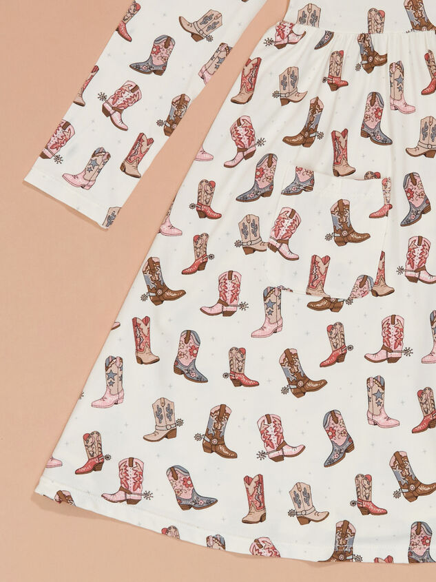Future Cowgirl Dress Detail 2 - TULLABEE