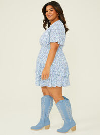 Tallulah Floral Dress Detail 3 - TULLABEE
